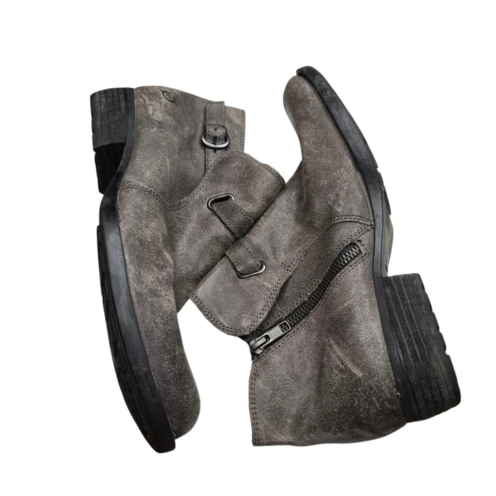 Born Leather Ankle Booties 9.5M
